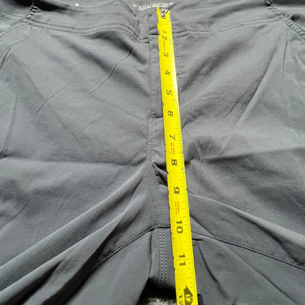 Columbia Omni-Shield Gray Capri Hiking Pants Womens 16 Outdoor Stretch Trousers - Picture 8 of 10
